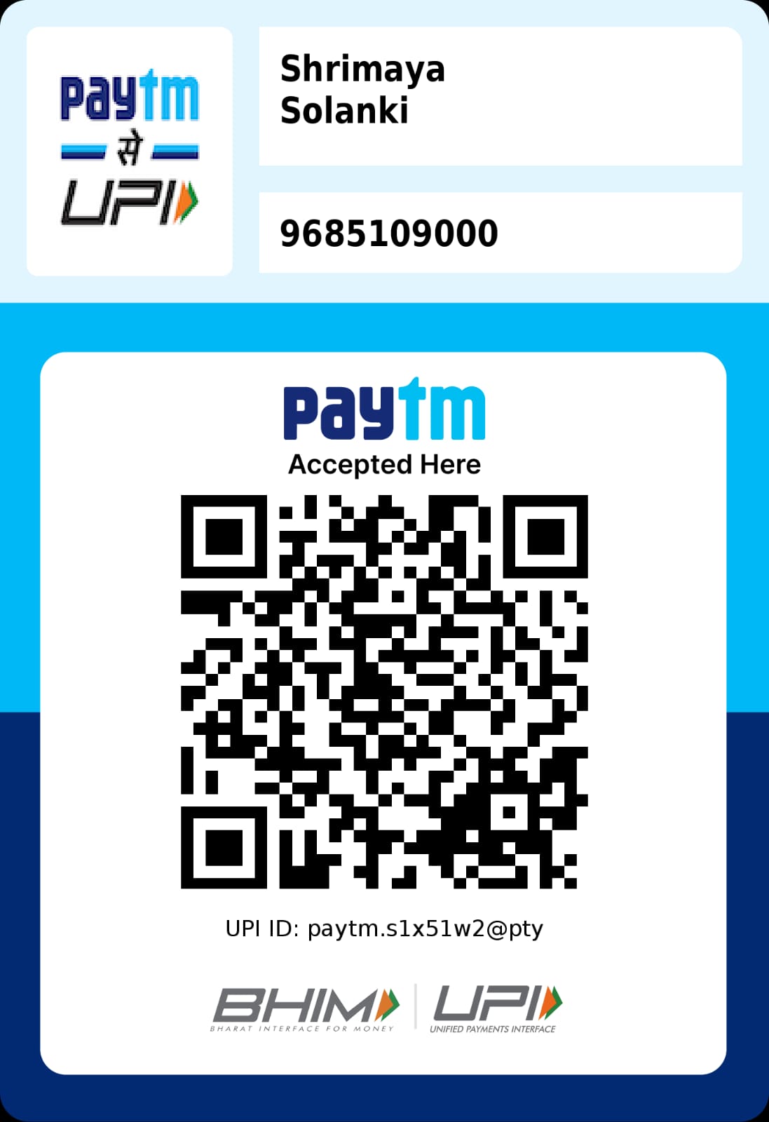 UPI Payment QR